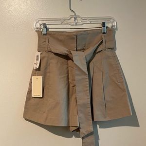 Wilfred with linen shorts